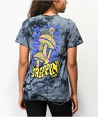 DGK Trippin' Black Tie Dye T-Shirt
