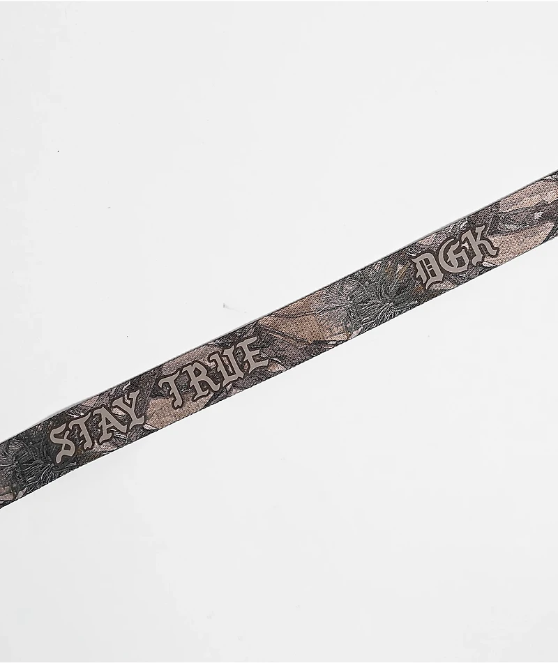DGK Trust Scout Tree Camo Belt