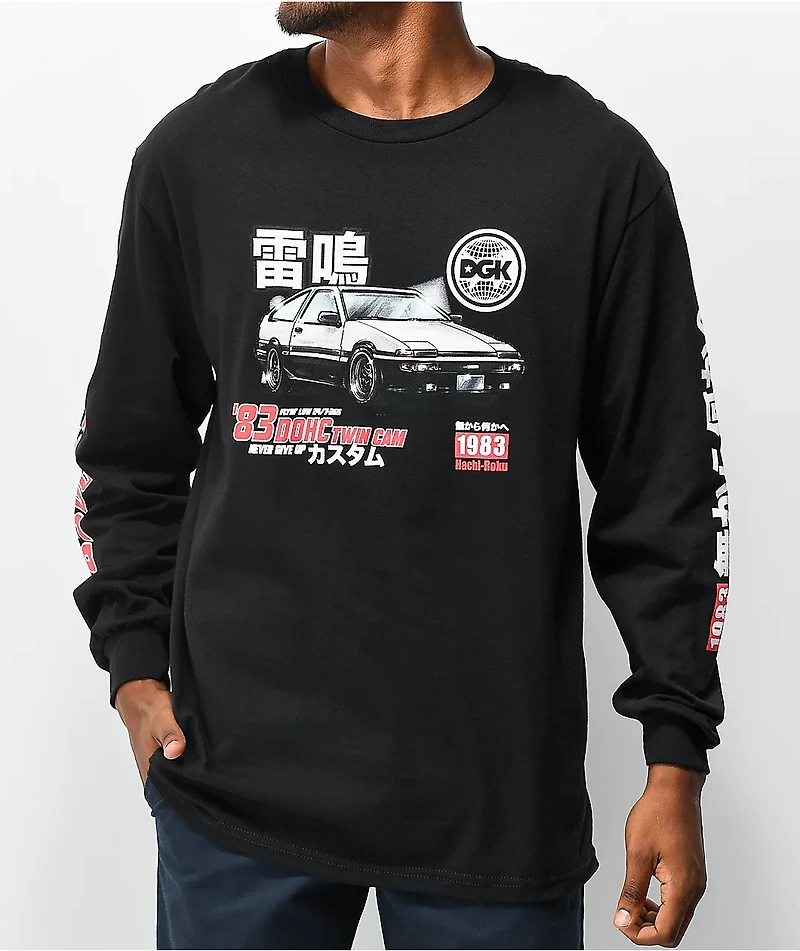DGK Tuner 2.0 Black Long Sleeve T-Shirt