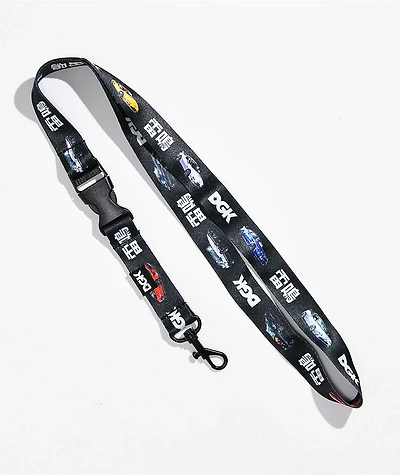 DGK Tuner Black Lanyard
