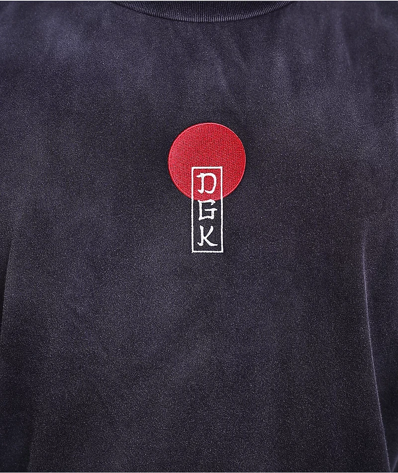 DGK Ubiquity Indigo Wash Heavyweight T-Shirt