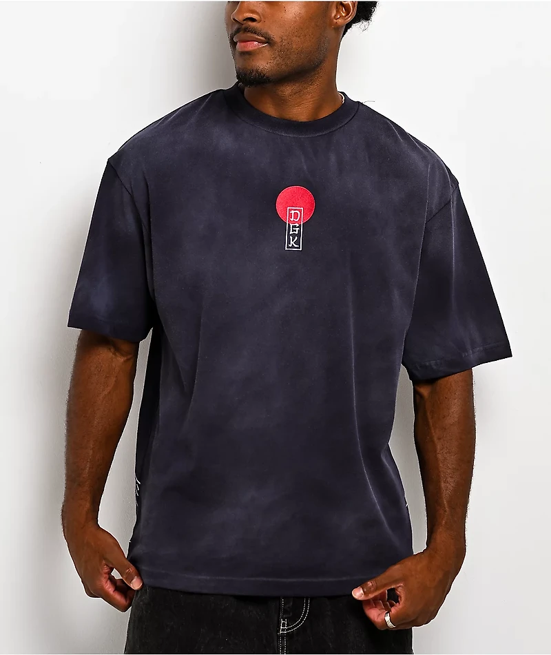 DGK Ubiquity Indigo Wash Heavyweight T-Shirt