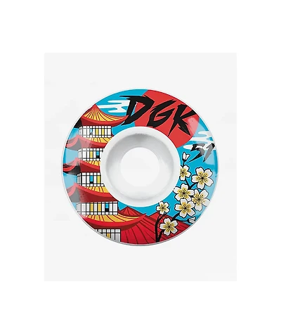 DGK Unity 51mm 101a White Skateboard Wheels