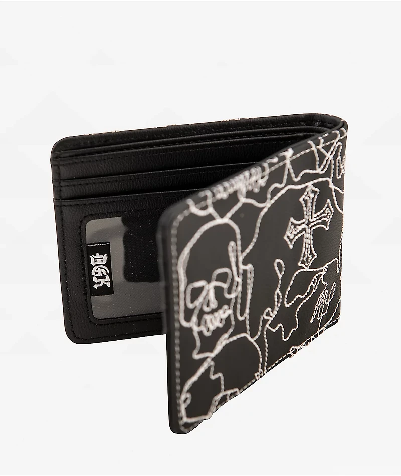 DGK Vault Black Bifold Wallet