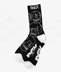 DGK Vault Black Crew Socks