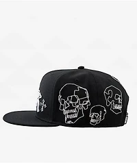 DGK Vault Black Snapback Hat