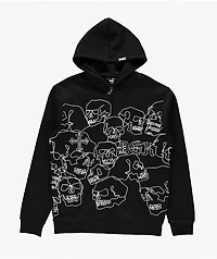 DGK Vault Black Zip Hoodie