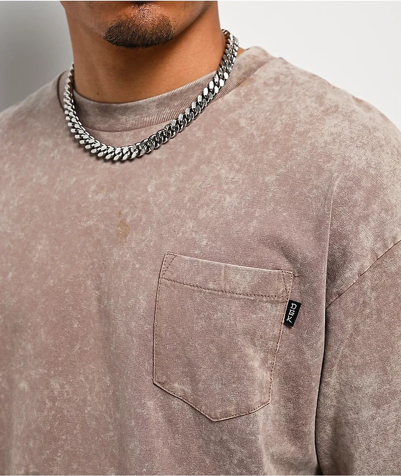 DGK Vigosst Brown Wash T-Shirt