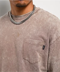 DGK Vigosst Brown Wash T-Shirt