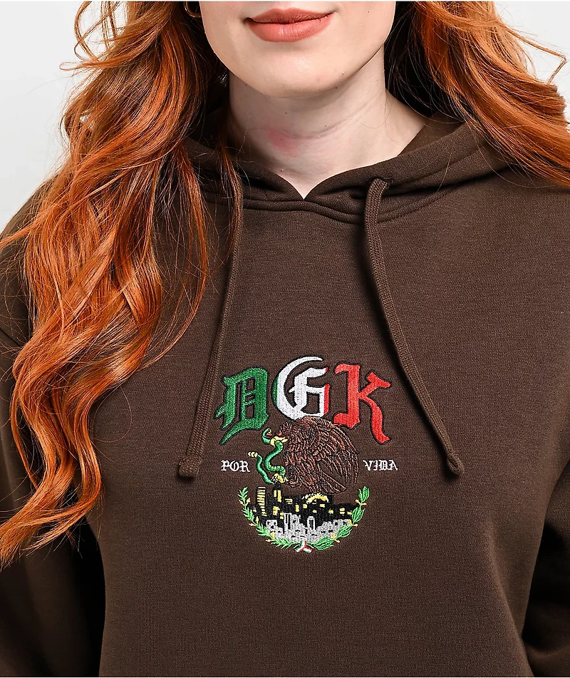 DGK Vivo Brown Hoodie