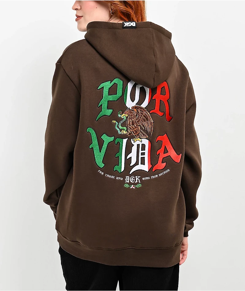 DGK Vivo Brown Hoodie
