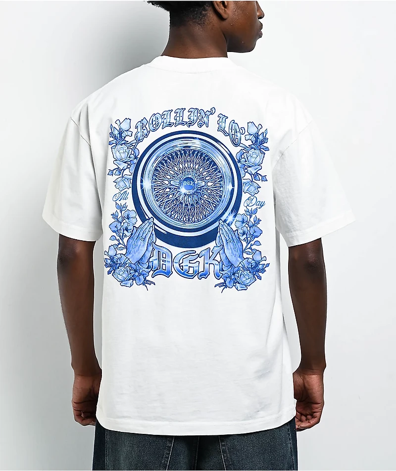 DGK Wired Heavyweight White T-Shirt