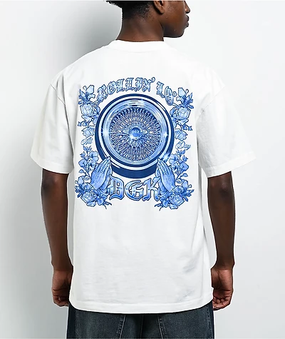DGK Wired Heavyweight White T-Shirt