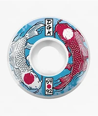 DGK Yin Yang 54mm 92a White Cruiser Skateboard Wheels