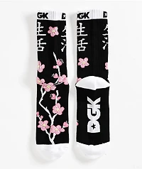 DGK Zen Black Crew Socks