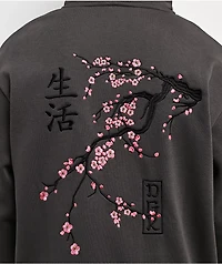 DGK Zen Charcoal Zip Hoodie