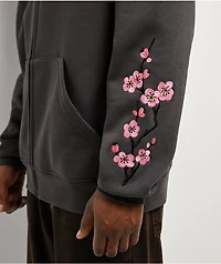 DGK Zen Charcoal Zip Hoodie