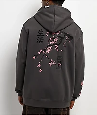 DGK Zen Charcoal Zip Hoodie