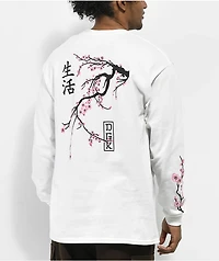 DGK Zen White Long Sleeve T-Shirt