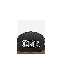 DGK Zion Black & Brown Snapback Hat