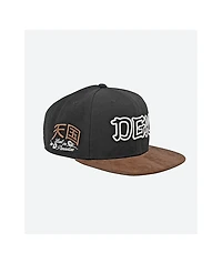DGK Zion Black & Brown Snapback Hat