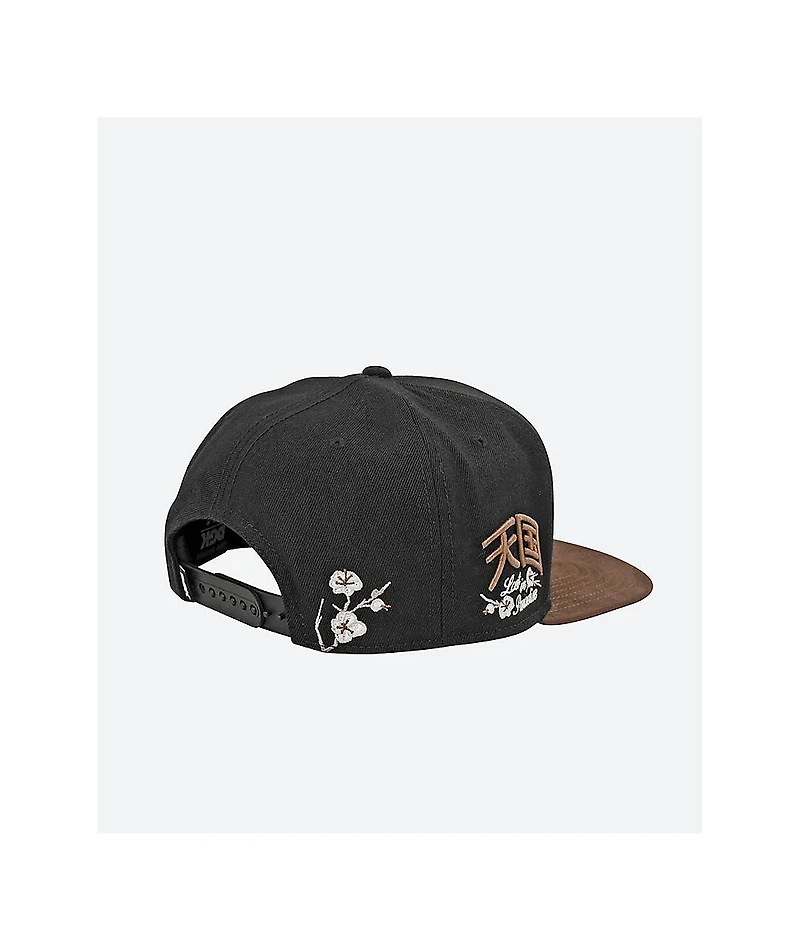 DGK Zion Black Snapback Hat