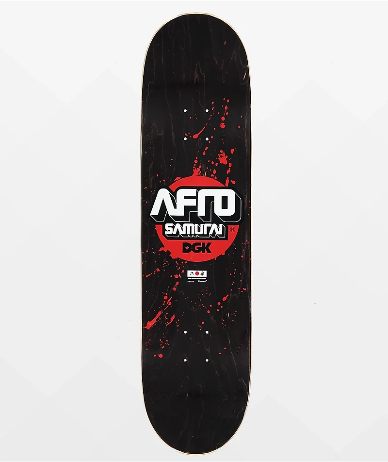 DGK x Afro Samurai Afro 8.25" Skateboard Deck