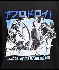 DGK x Afro Samurai Droid Black Long Sleeve T-Shirt