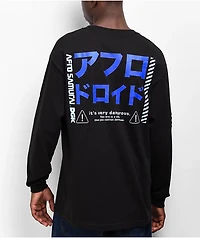 DGK x Afro Samurai Droid Black Long Sleeve T-Shirt