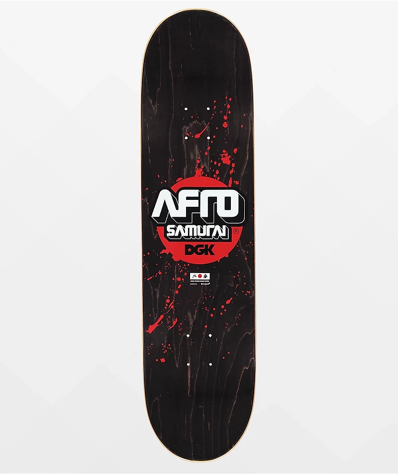 DGK x Afro Samurai Afro vs Kuma 8.25" Lenticular Skateboard Deck