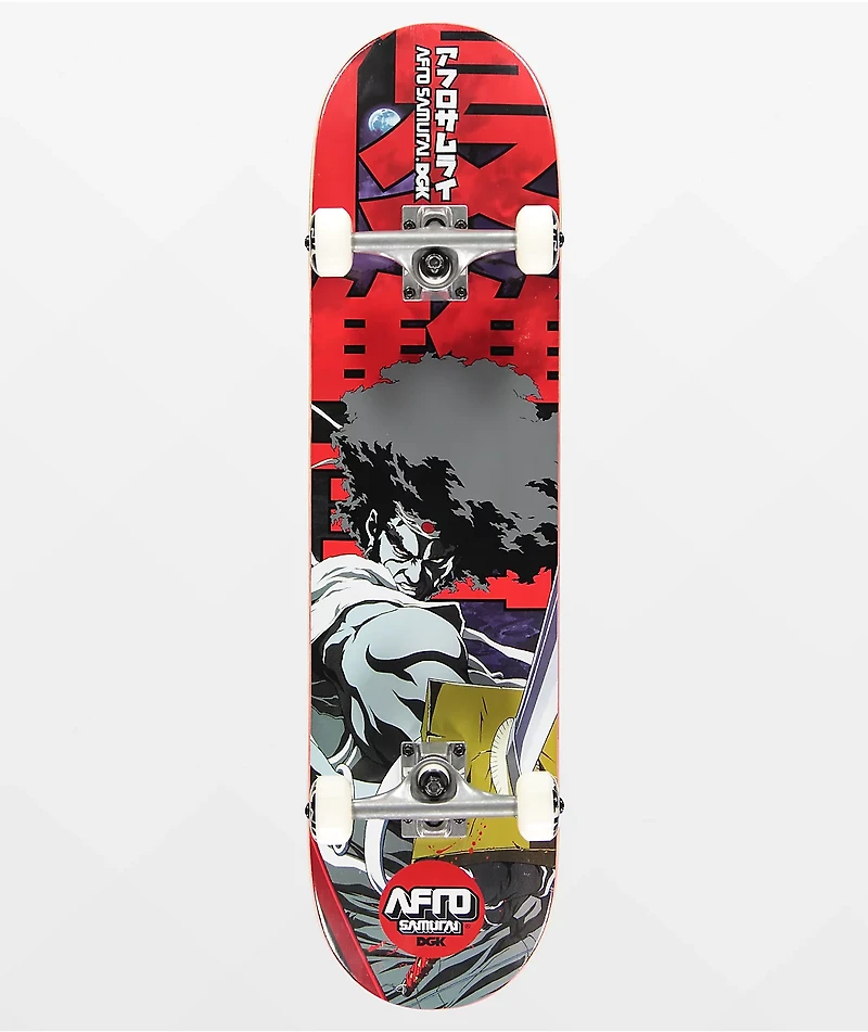 DGK x Afro Samurai Character 8.0" Skateboard Complete