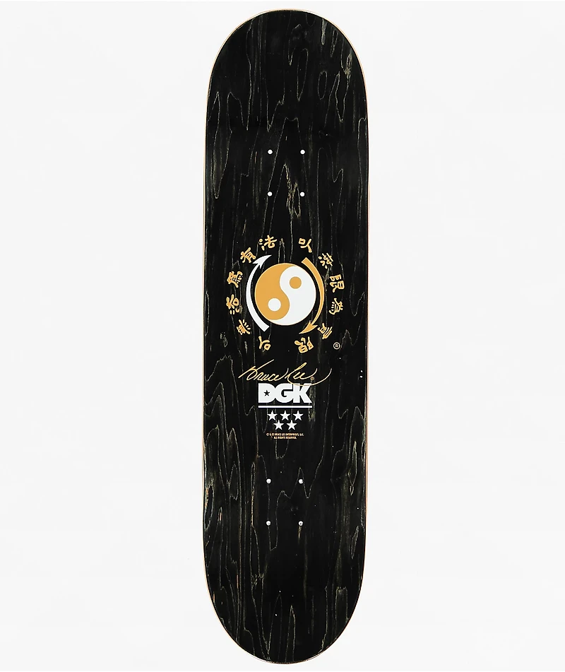 DGK x Bruce Lee Balance 8.25" Skateboard Deck
