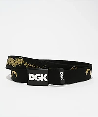 DGK x Bruce Lee Balance Black Web Belt