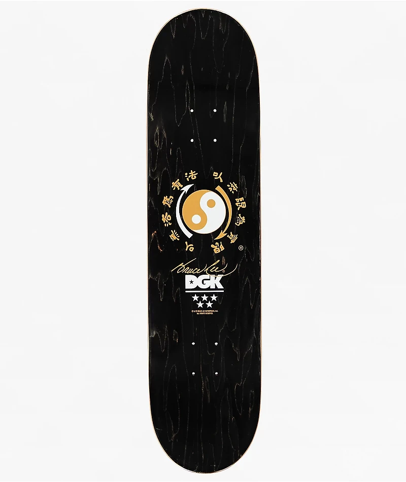 DGK x Bruce Lee Dragon Lee Lenticular 8.0" Skateboard Deck