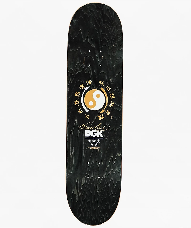 DGK x Bruce Lee Focus 8.25" Skateboard Deck