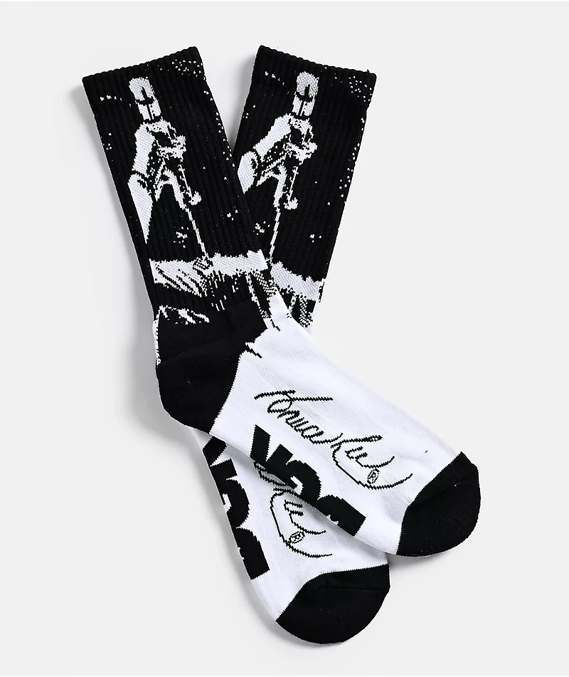 DGK x Bruce Lee Impact Black Socks