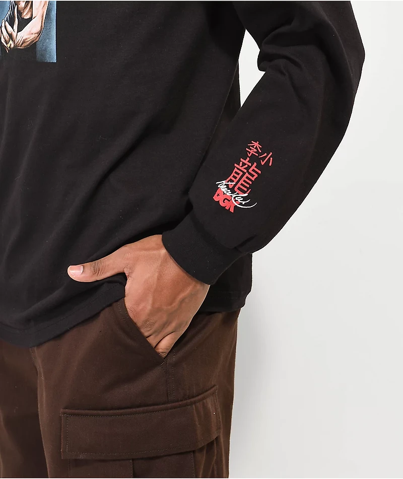 DGK x Bruce Lee No Way As Black Long Sleeve T-Shirt