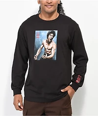 DGK x Bruce Lee No Way As Black Long Sleeve T-Shirt