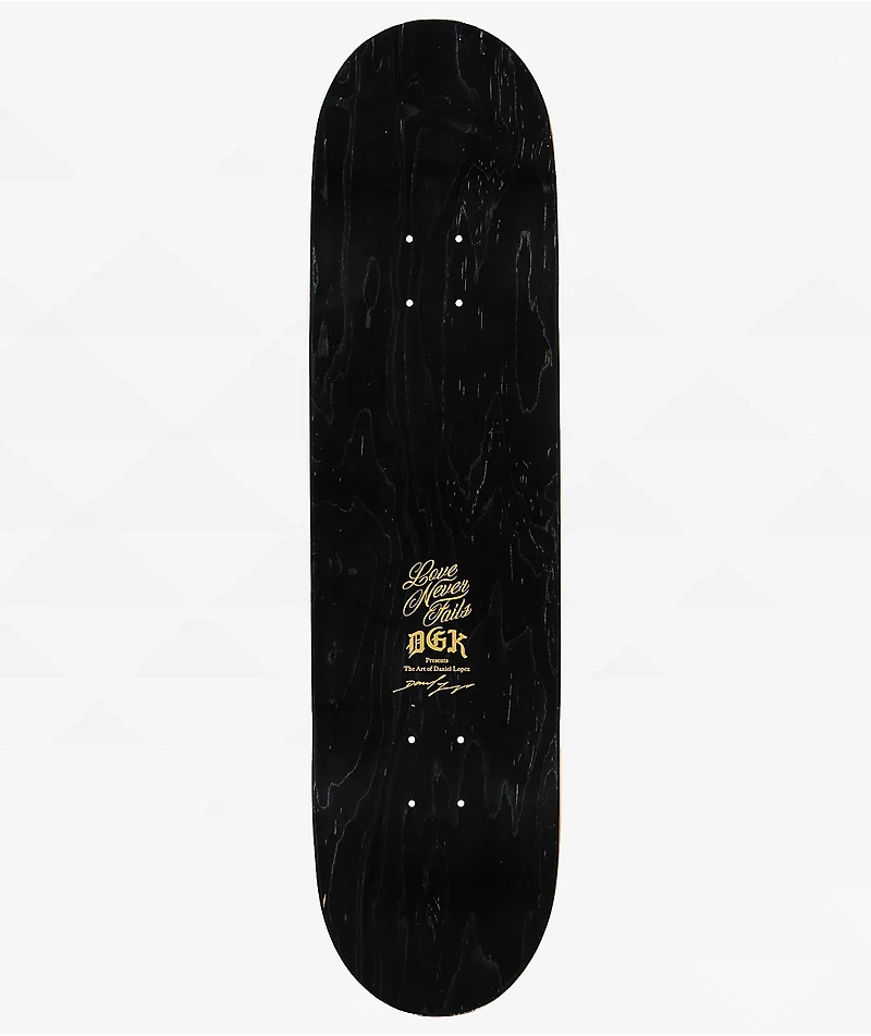 DGK x Godffiti Love 8.25" Skateboard Deck