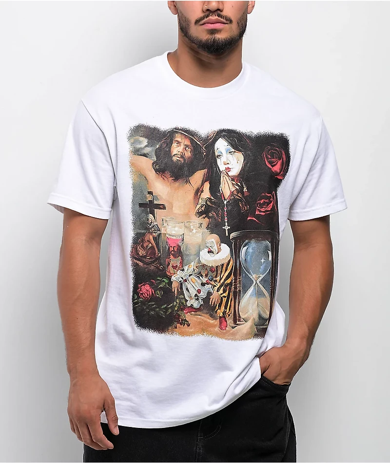 DGK x Godfitti No Lores White T-Shirt