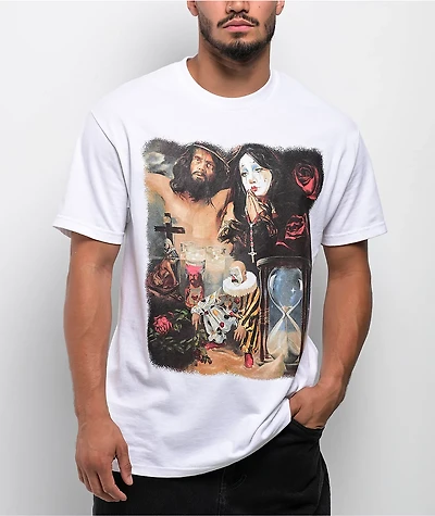 DGK x Godfitti No Lores White T-Shirt