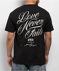 DGK x Godfitti No Love Black T-Shirt