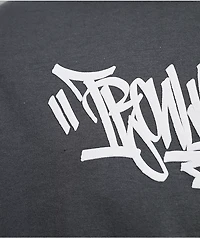 DGK x Ironlak® Hands Off Charcoal T-Shirt