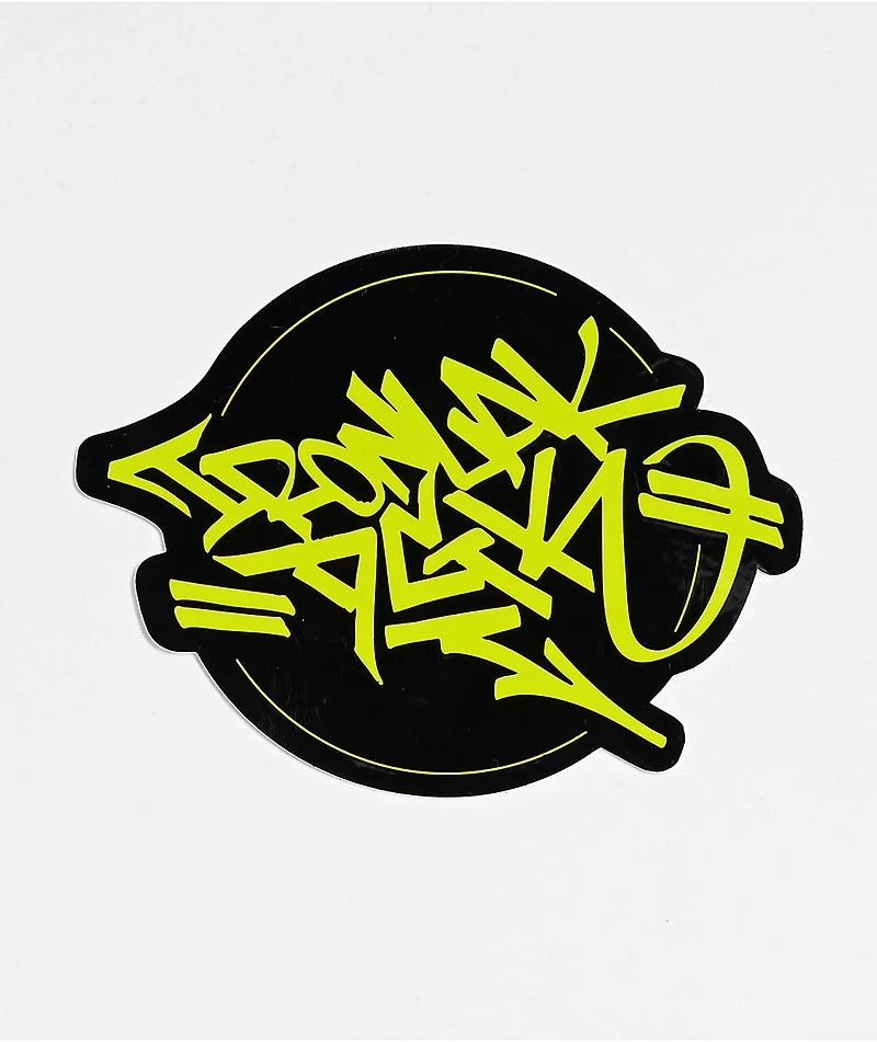 DGK x Ironlak® Hands Off Sticker