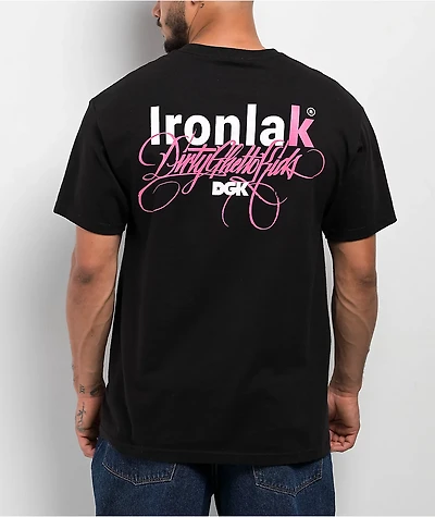 DGK x Ironlak® Yard Black T-Shirt