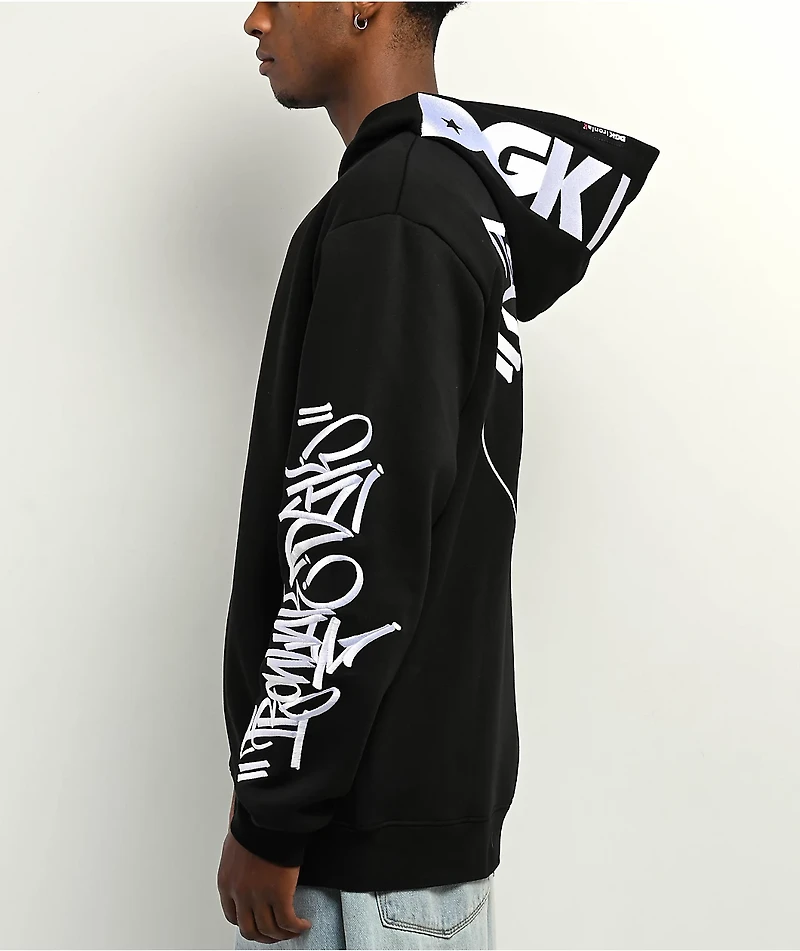 DGK x Ironlak Tag Black Zip Hoodie
