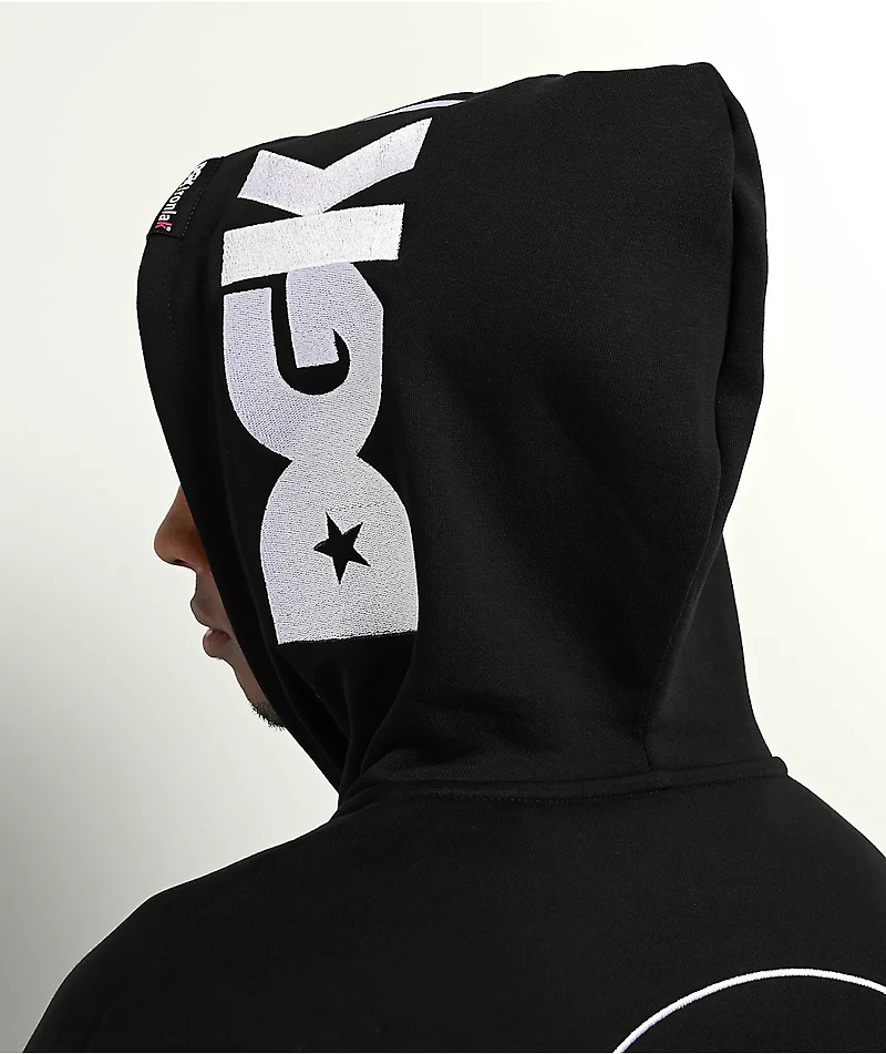 DGK x Ironlak Tag Black Zip Hoodie