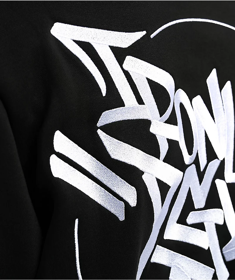 DGK x Ironlak Tag Black Zip Hoodie