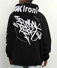 DGK x Ironlak Tag Black Zip Hoodie