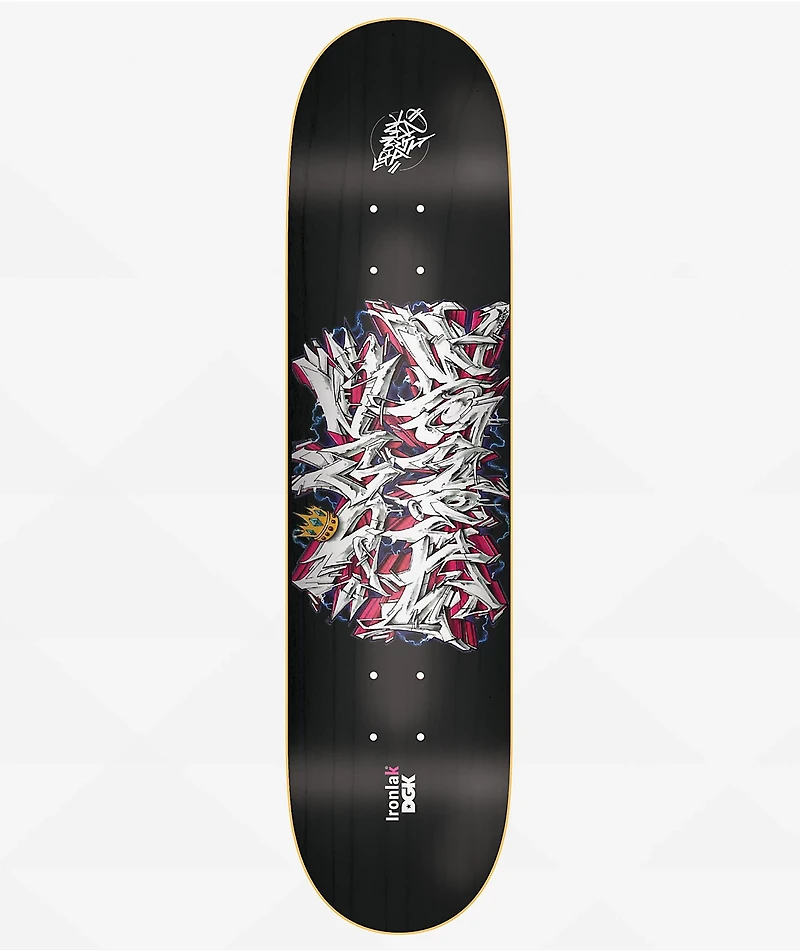 DGK x Ironlak Volts 8.5" Skateboard Deck